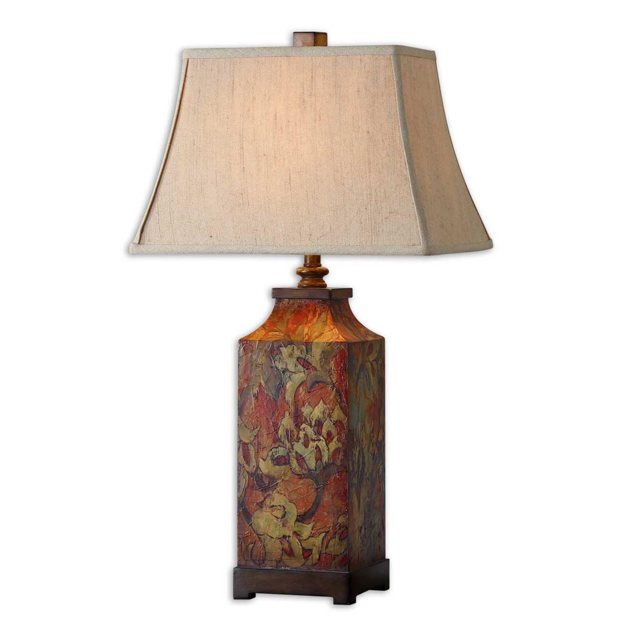 Uttermost Colorful Flowers 27678 Large Table Lamp 81.3cm